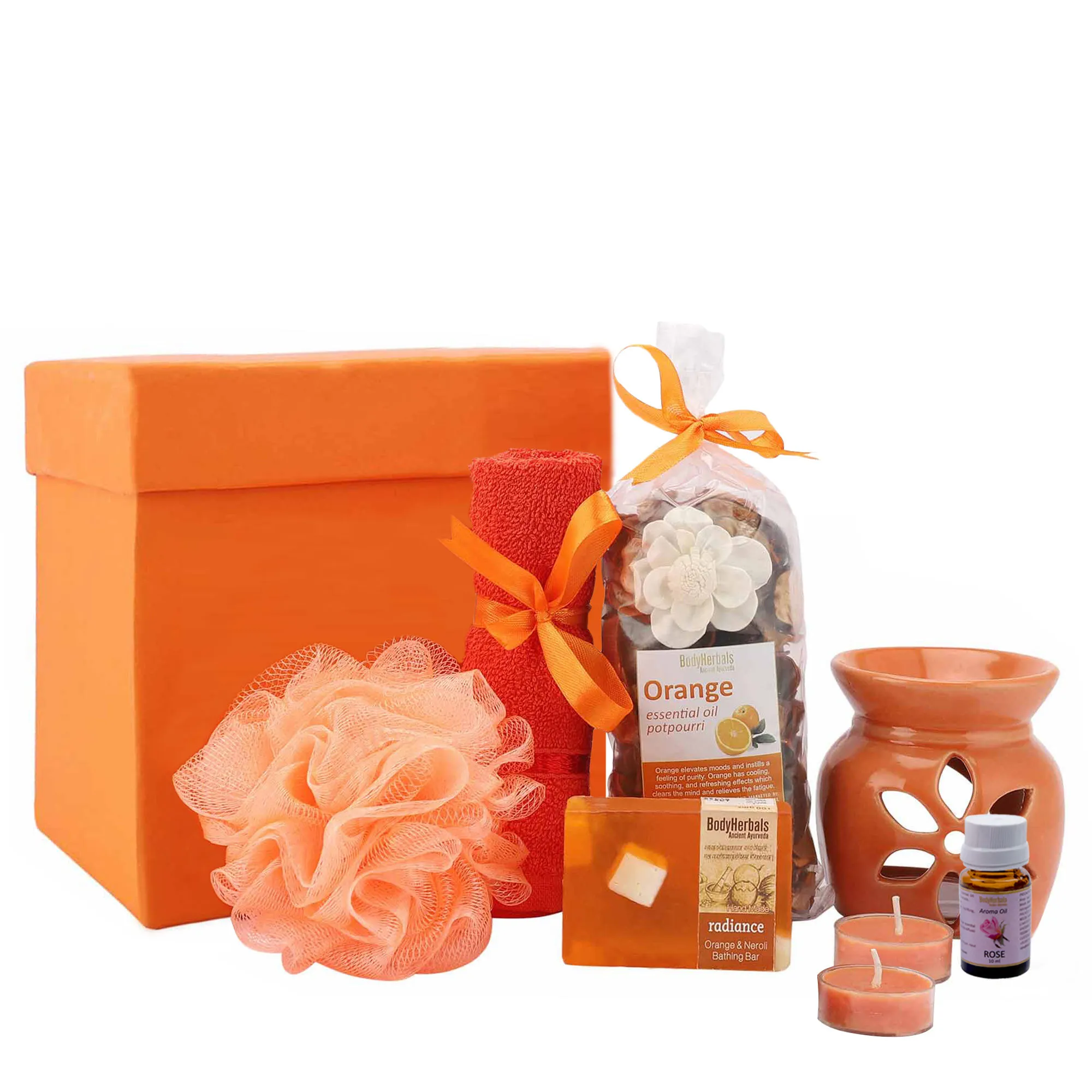 BodyHerbals Orange Soap Spa Set