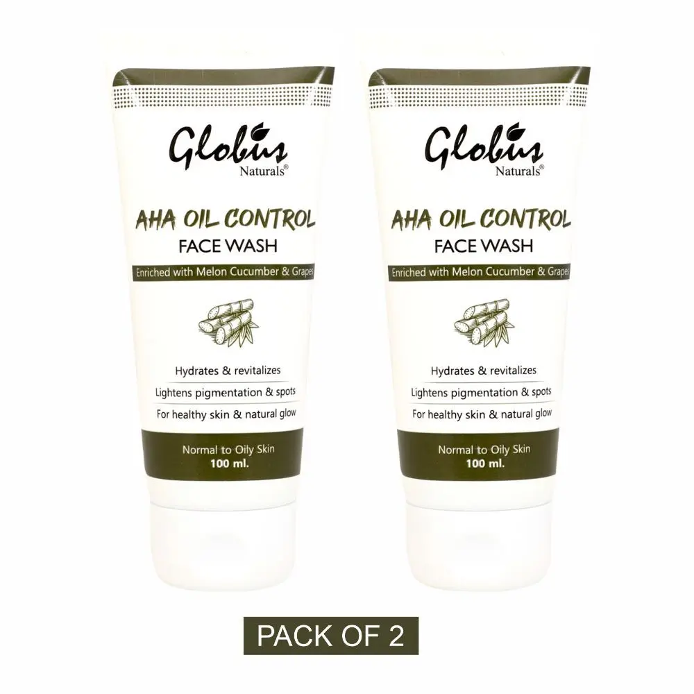 Globus Naturals Purifying Papaya Face Wash (100 ml) Pack Of 2