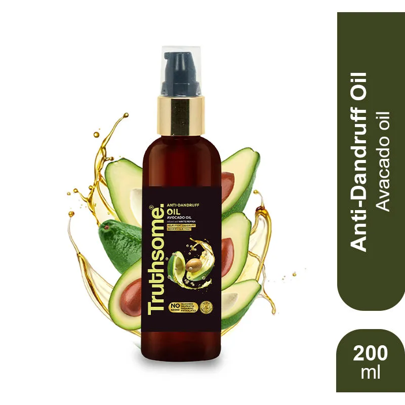 Truthsome Anti-Dandruff Oil With Avocado Oil & White Pepper