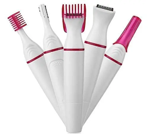 Bronson Professional Sweet Touch Sensitive Electric Bikini & Eye-brow Trimmer for Women