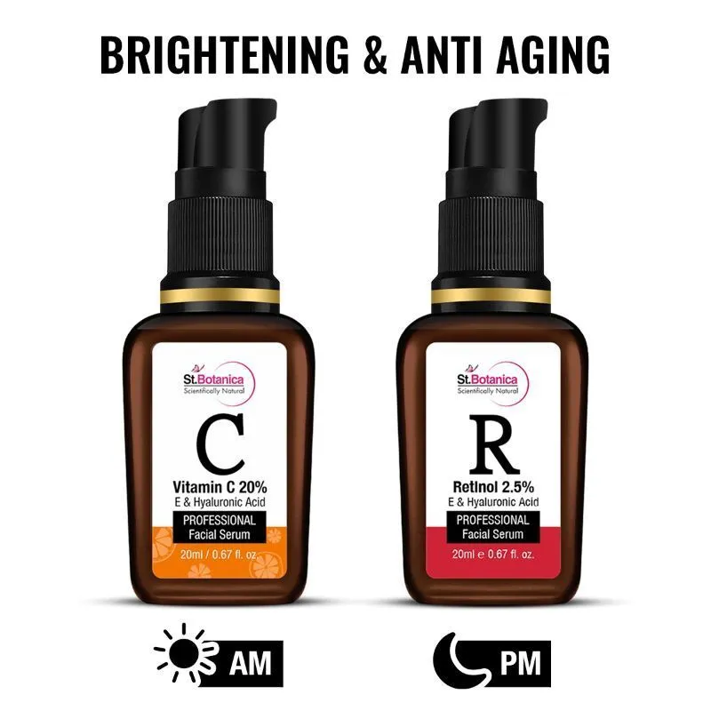 St.Botanica Brightening & Anti Aging Combo