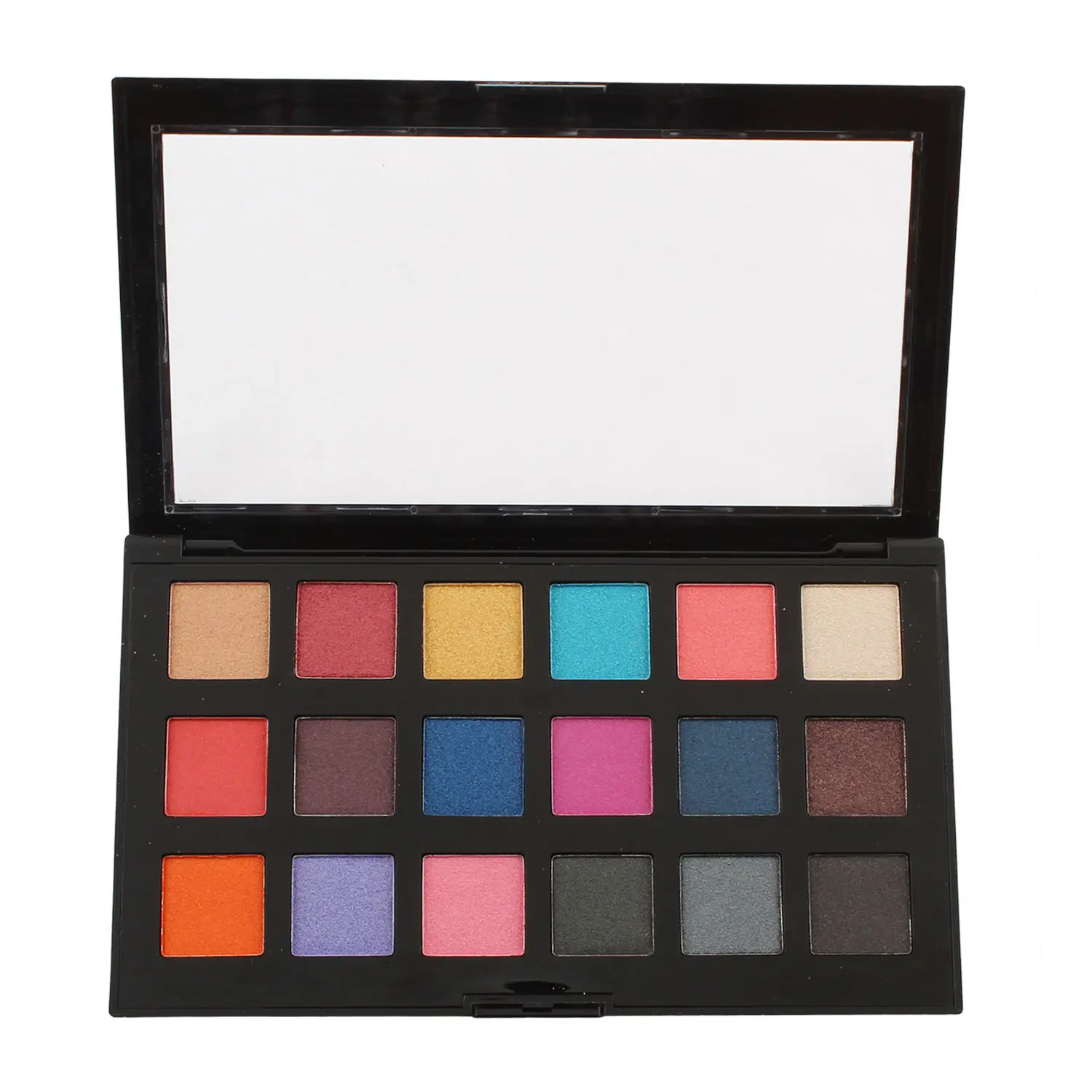 Swiss Beauty 18 Color Textured Eyeshadow Palette - Multi-03 (20 g)