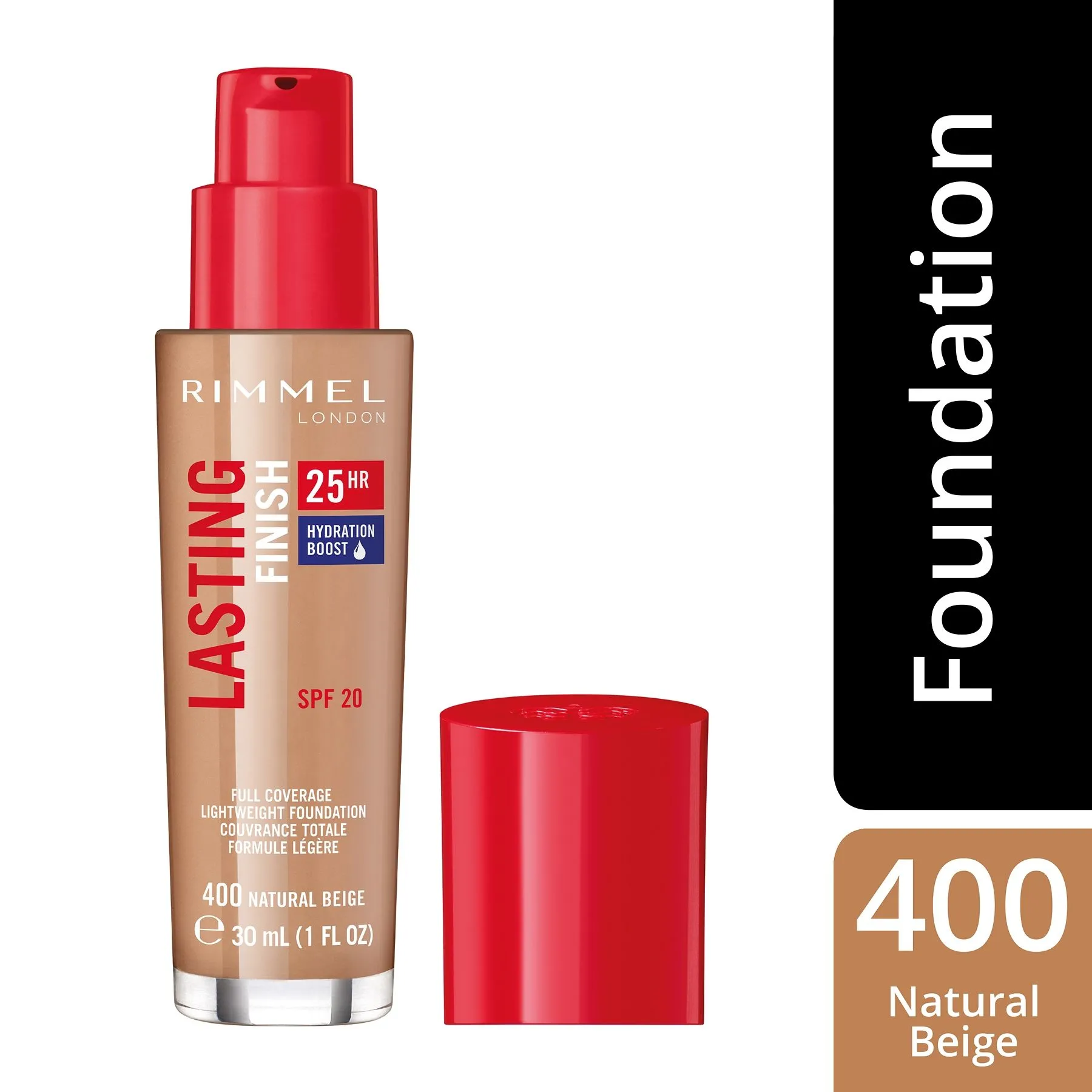 Rimmel London Lasting Finish 25 Hour Foundation Spf 20 - Natural Beige