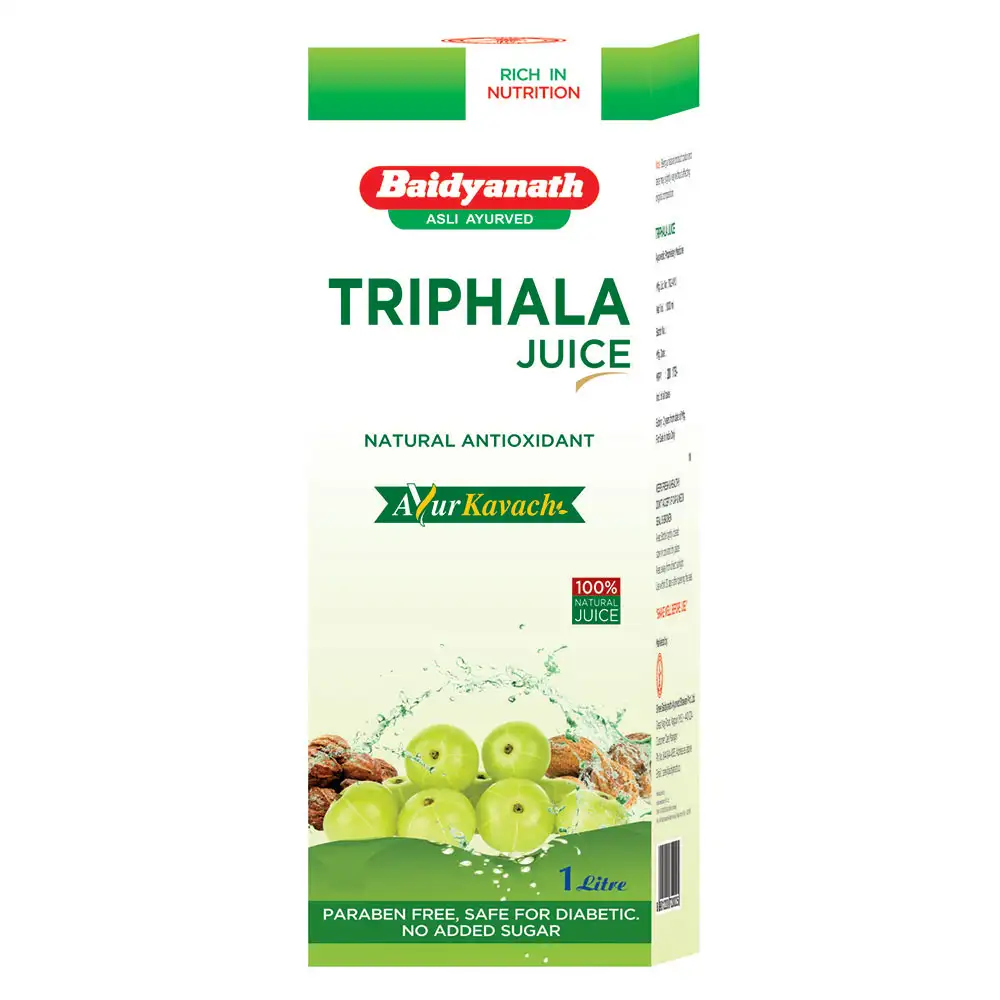 Baidyanath Triphala Juice,  Natural  1 L