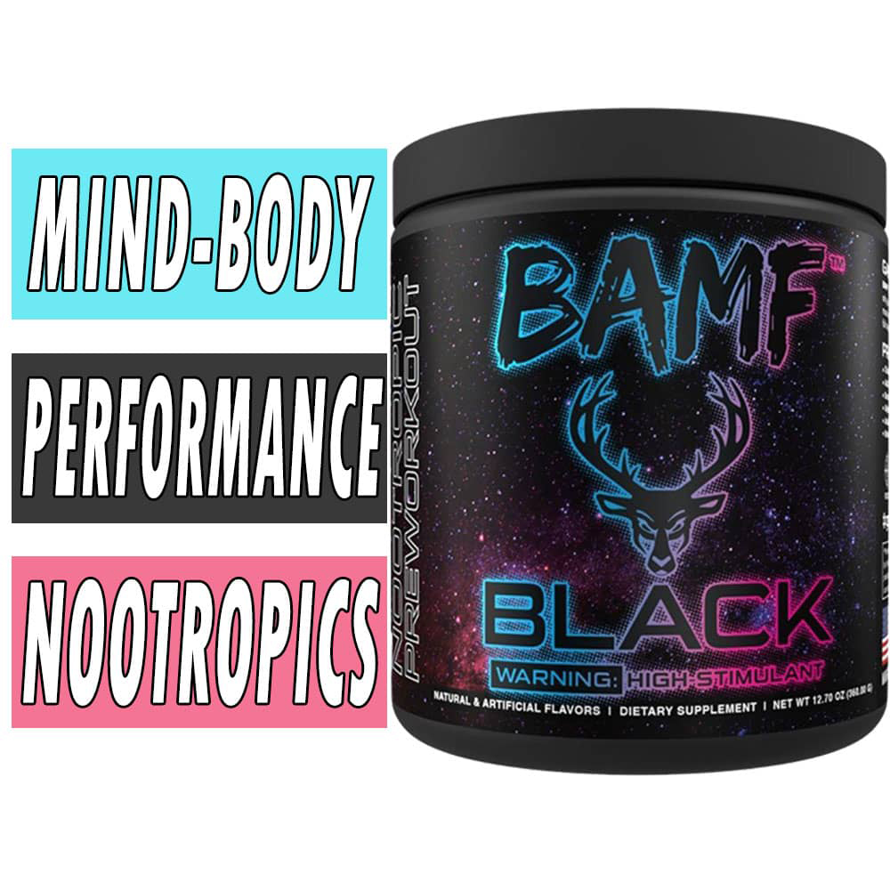 BAMF Black - Welcome To Miami (Strawberry/Mango/Pineapple) - 30 Servings