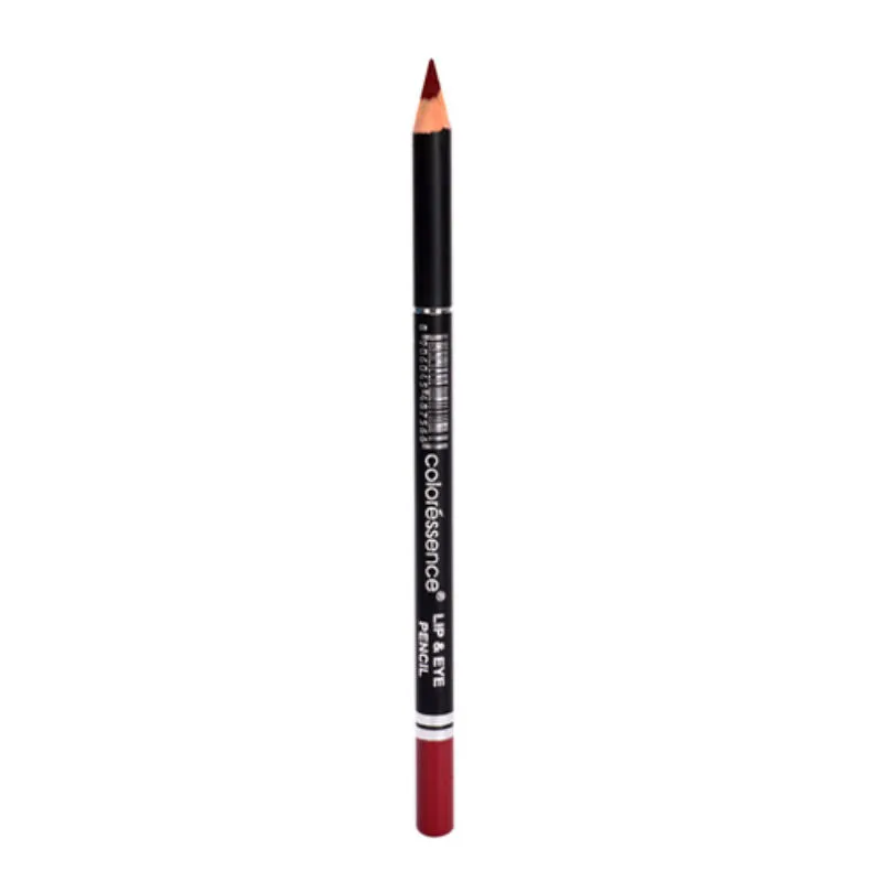 Coloressence Lip and Eye Pencil Long Lasting Waterproof Matte with Free Sharpener - Light Brown