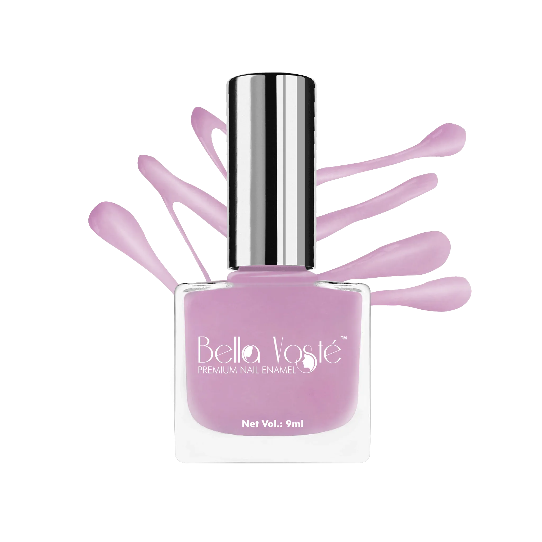 Bella Voste Pastel Nail Paint - Frilly Edge