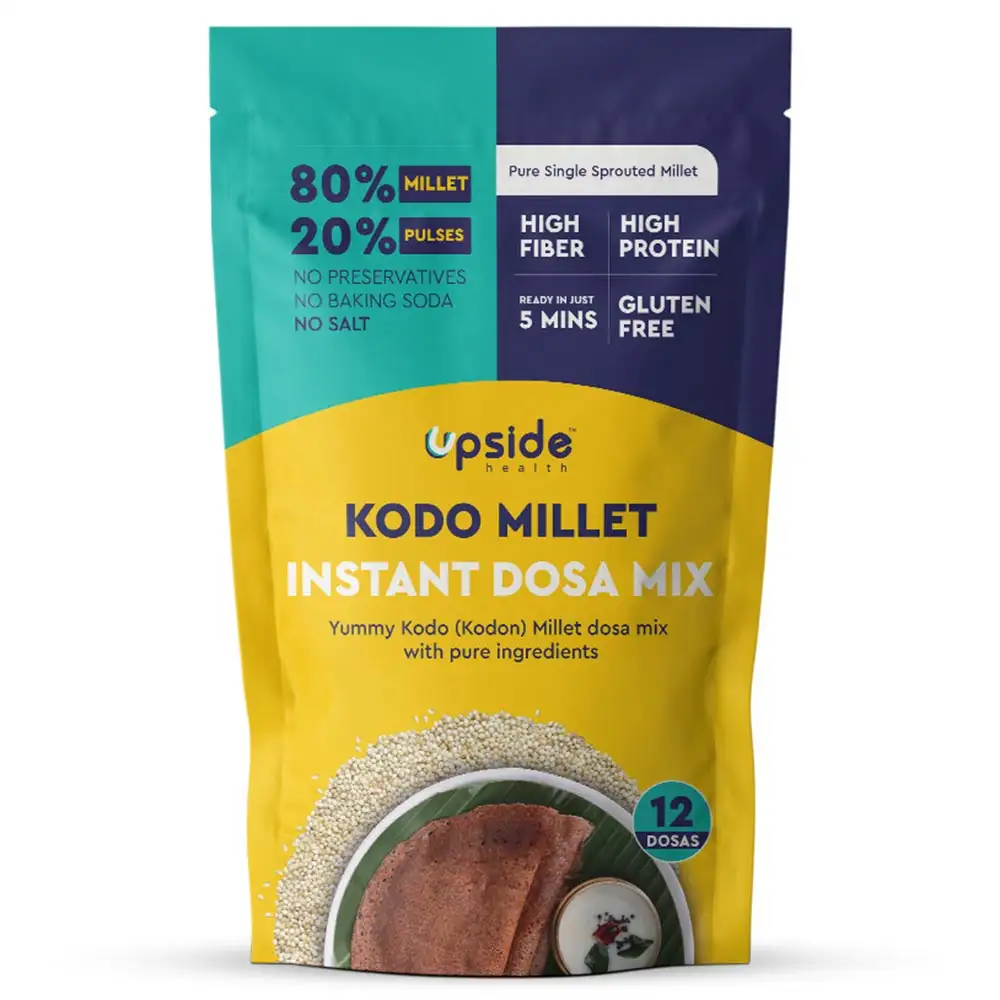 Upside Health Kodo Millet Instant Dosa Mix,  Unflavoured  200 g