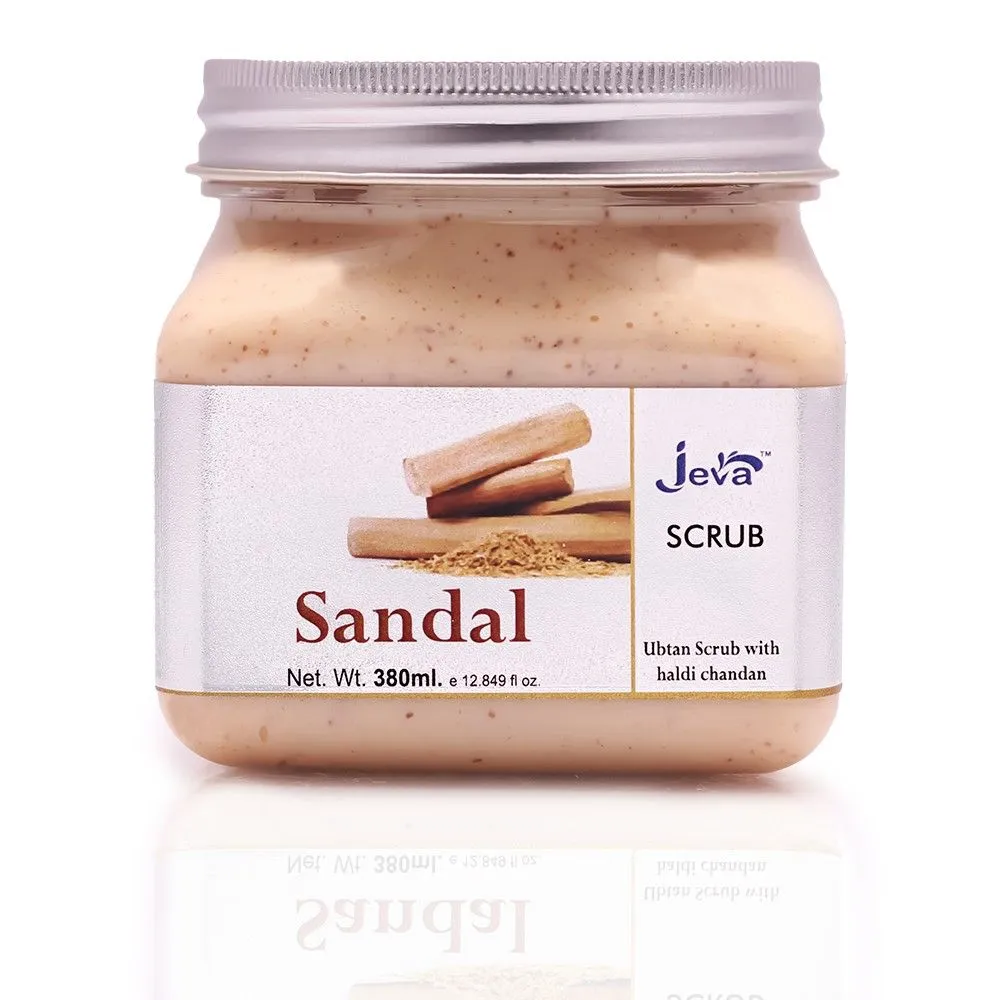 Jeva Sandal Ubtan Scrub With Haldi Chandan