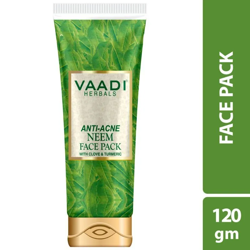 Vaadi Herbals Anti-Acne Neem Face Pack with Clove & Turmeric