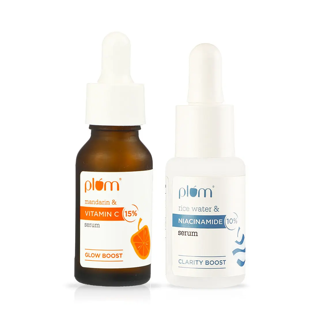 Plum Serum Special combo , 15% Vitamin C Face Serum (20 ml) + 10% Niacinamide Face Serum (15 ml)