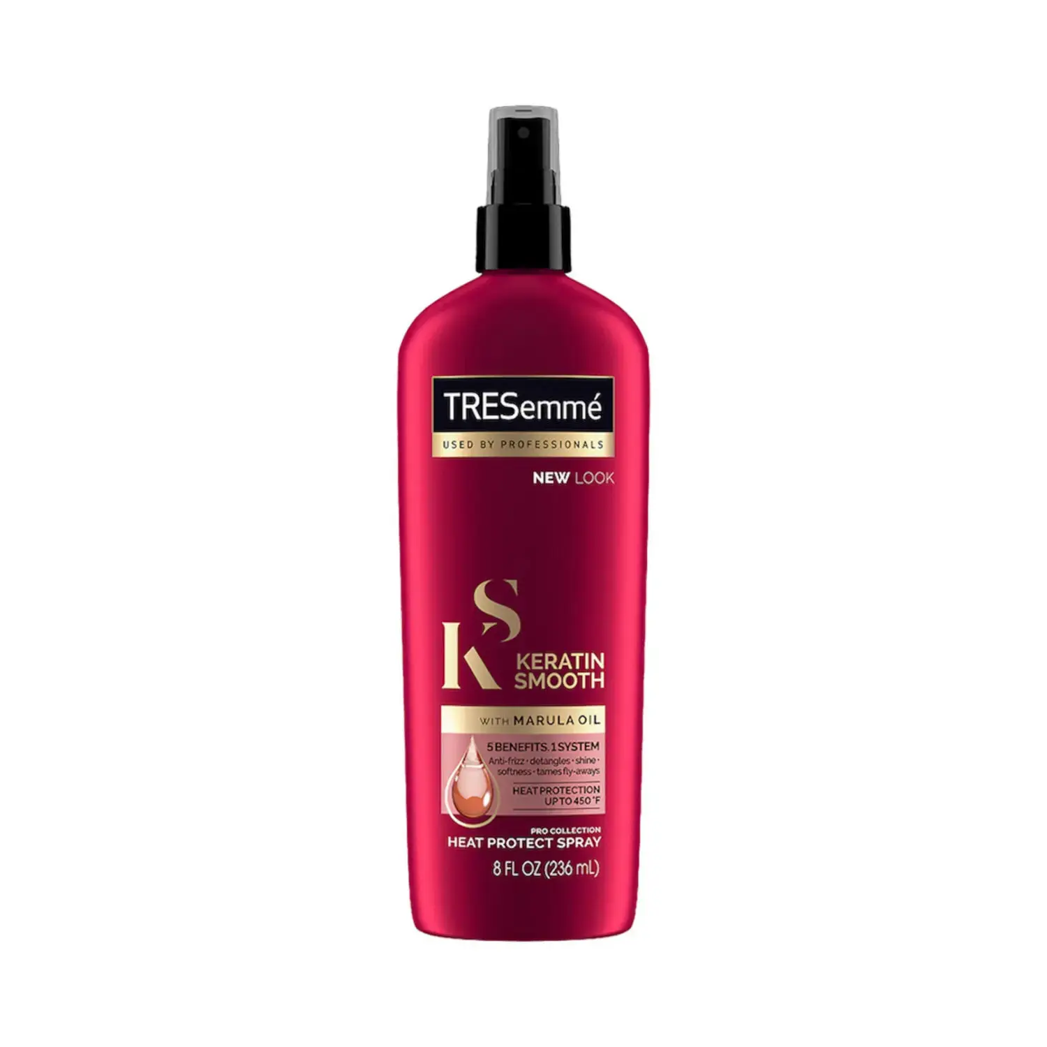 Tresemme Keratin Smooth Anti-Frizz Heat Protection Spray With Marula Oil, 236 ml