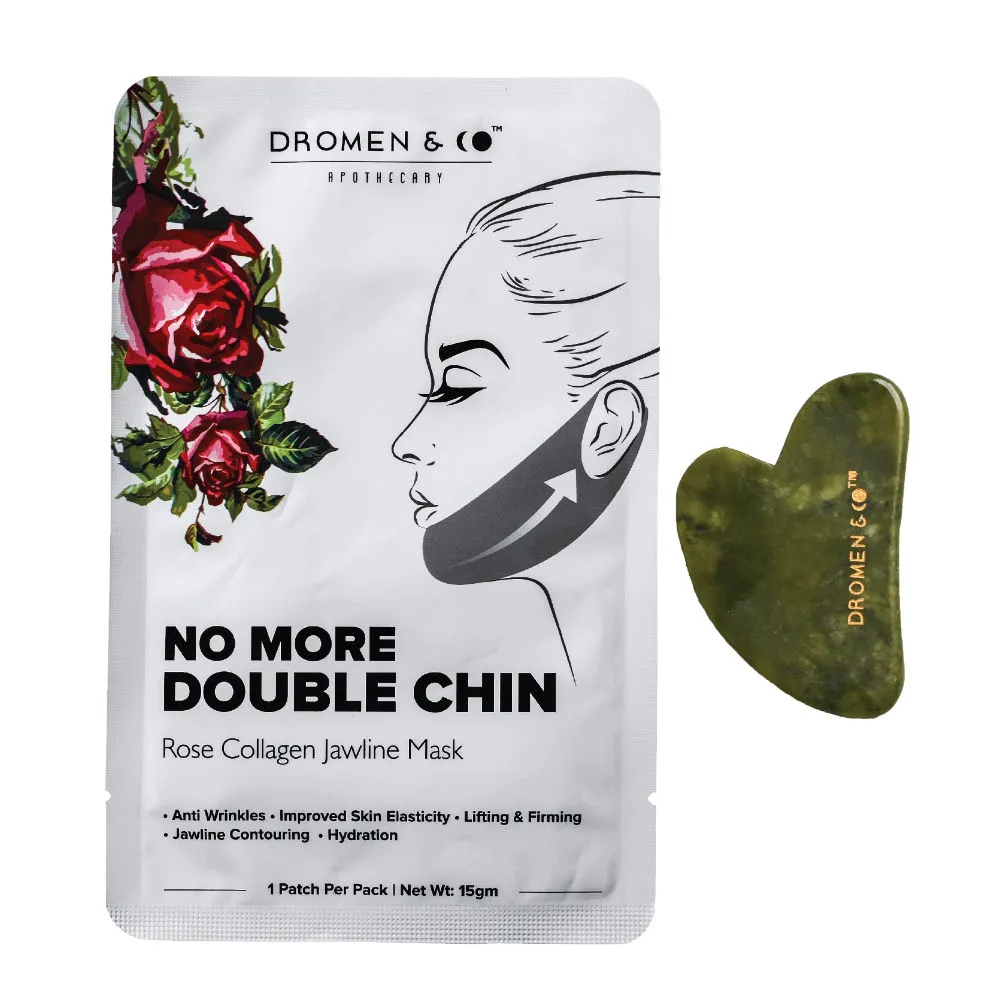 Dromen & Co Double Chin Mask + Jade Gua Sha