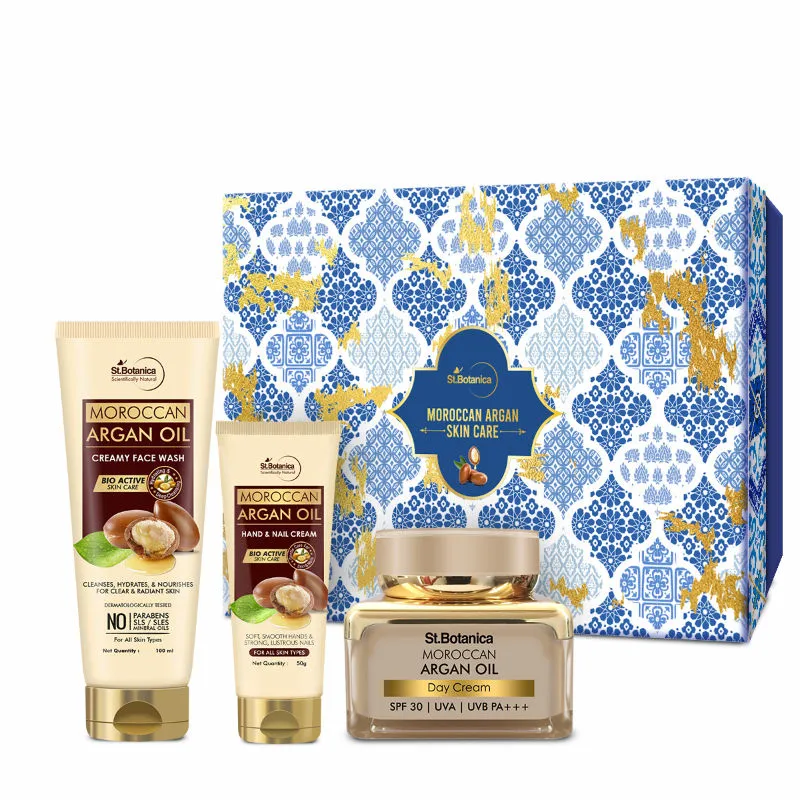 St.Botanica Moroccan Argan Skincare Kit