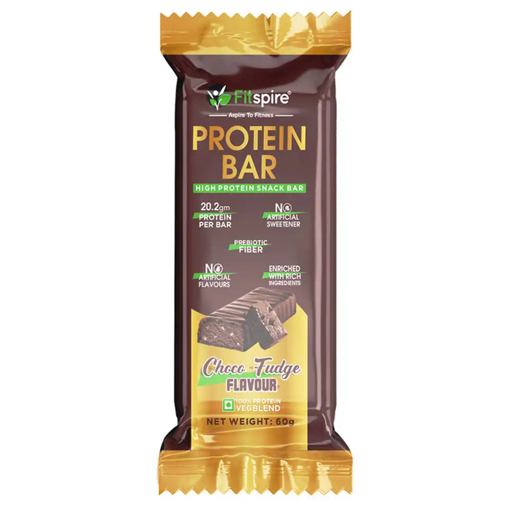 Fitspire Protein Bar,  1 bar(s)  Choco Fudge