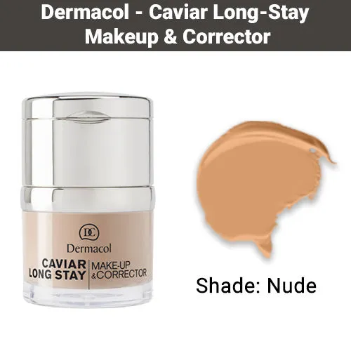 Dermacol Caviar Long Stay Make-Up & Corrector - Nude