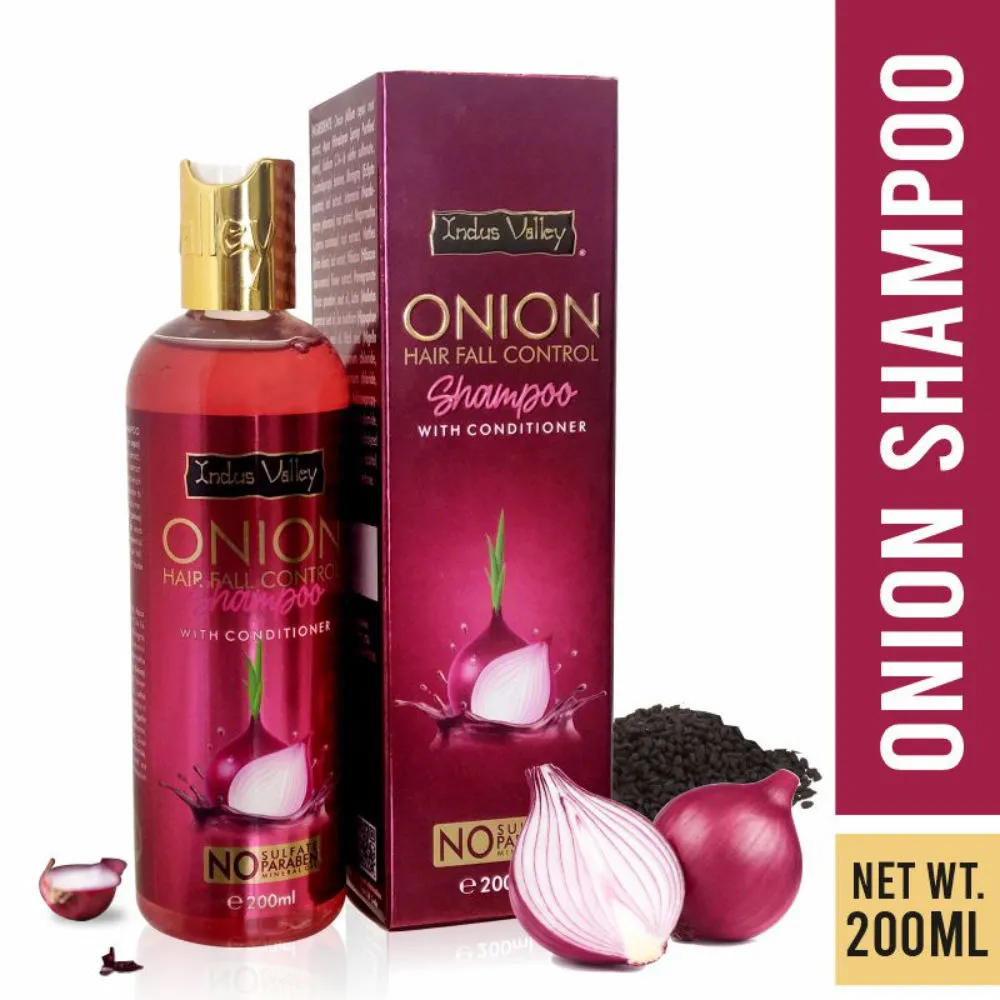 Indus Valley Onion Hair Fall Control Shampoo with Conditioner