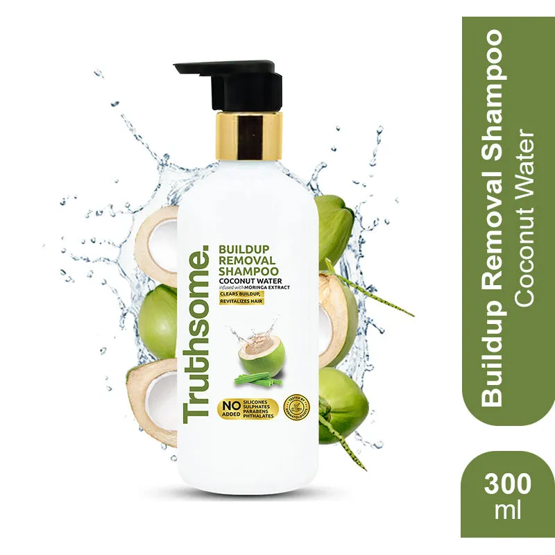 Truthsome Buildup Removal Shampoo With Coconut Water & Moringa Extract