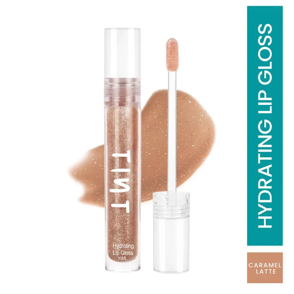 Tint Cosmetics Caramel Latte Lipgloss, Shimmery Nude, 10ml