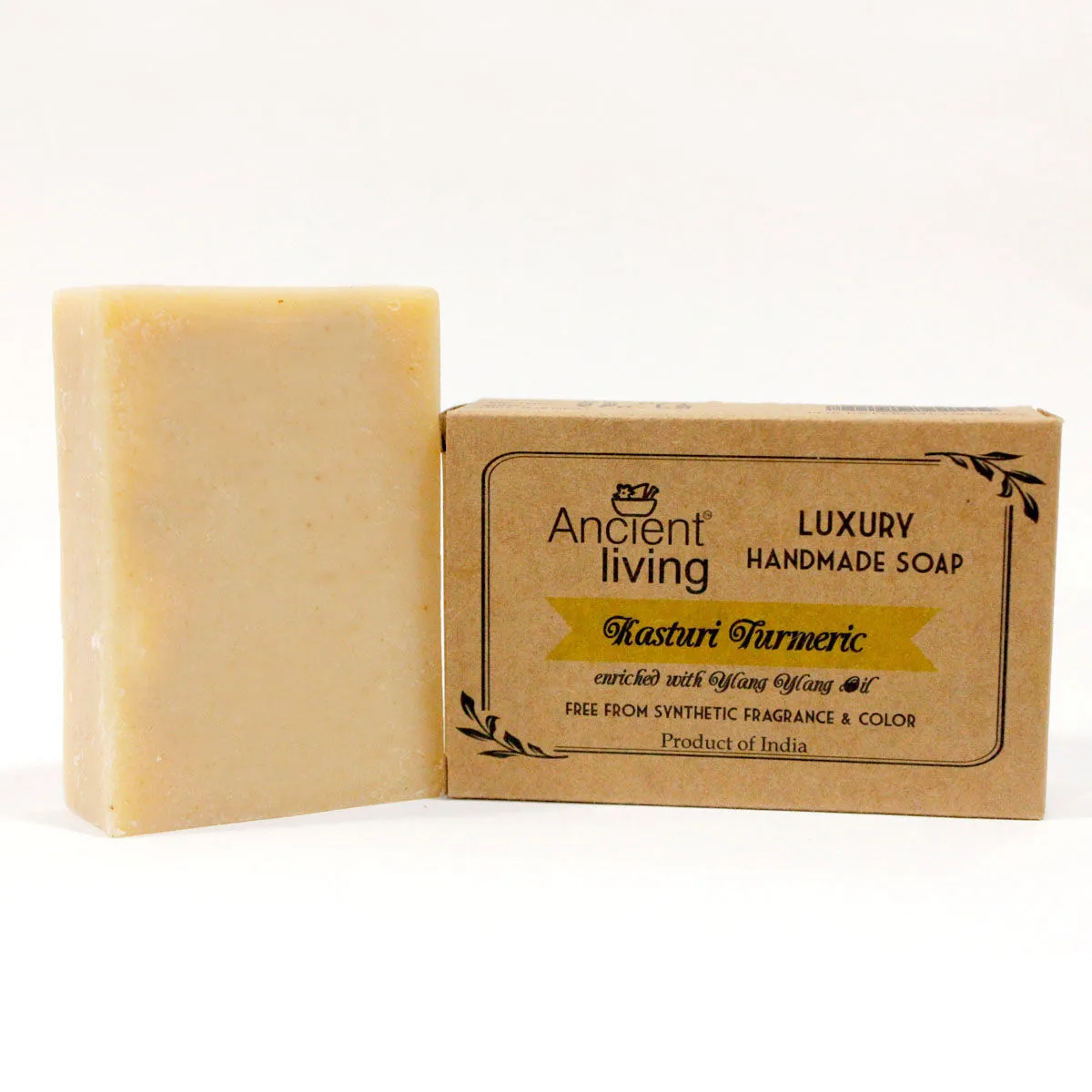 Ancient Living Kasturi Turmeric Luxury Handmade Soap