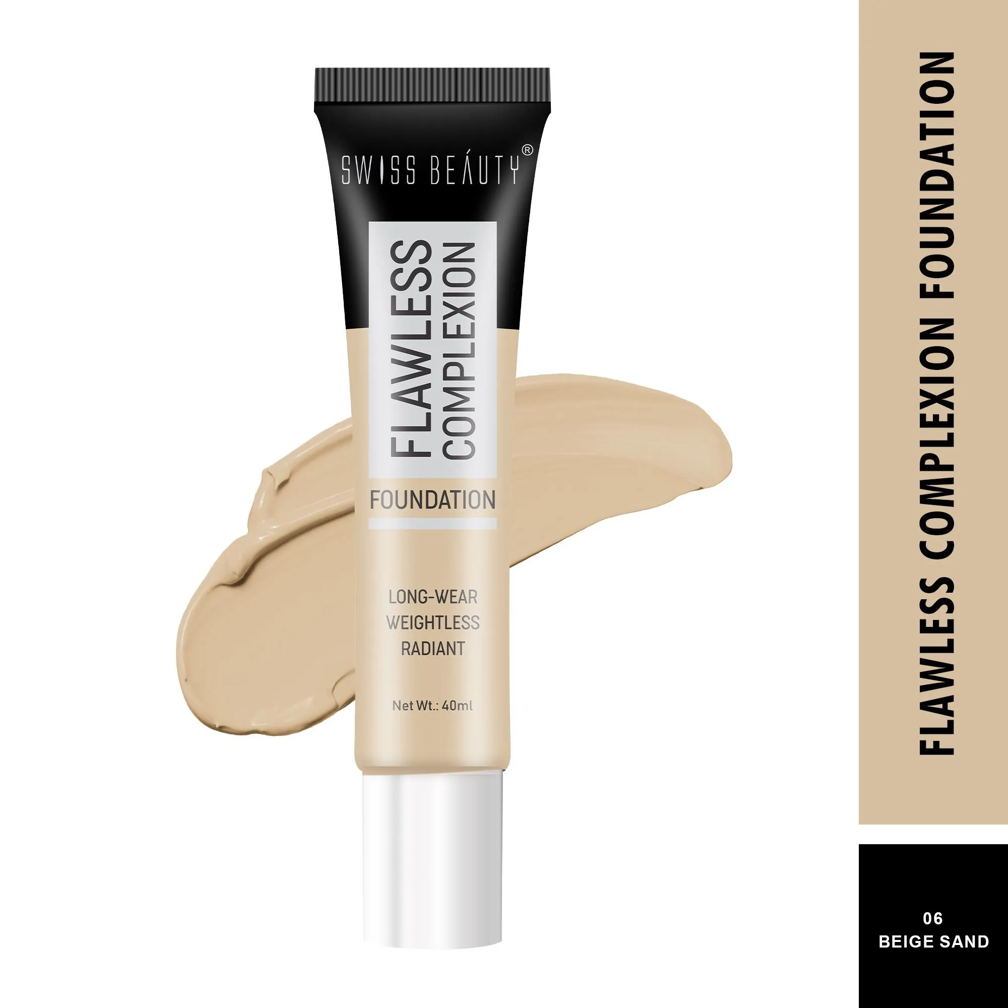 Swiss Beauty Flawless Complexion Foundation - Beige Sand