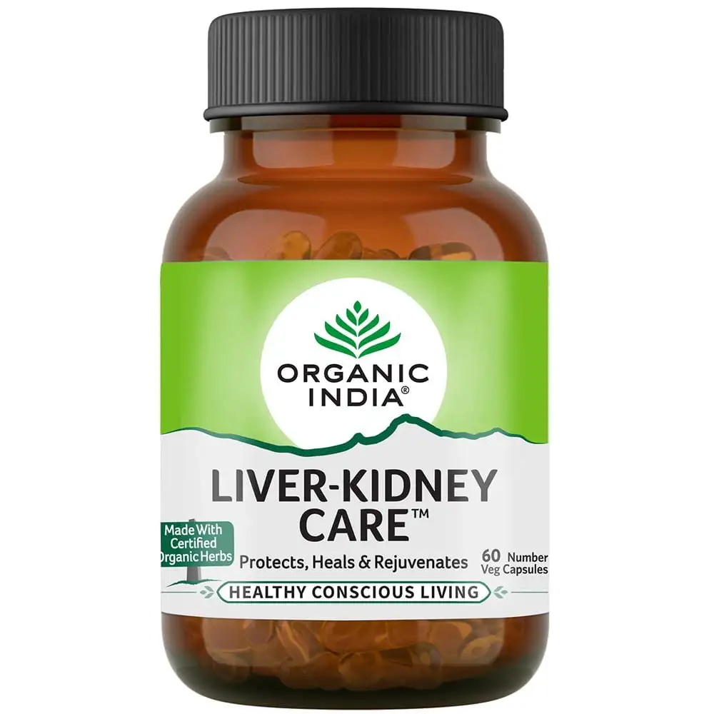 Organic India Liver Kidney Care,  60 capsules