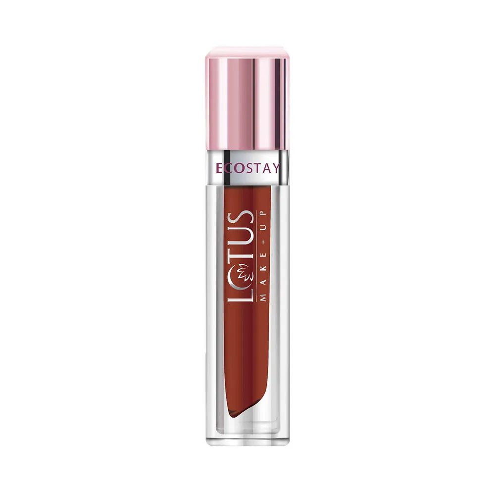 Lotus Make-Up Ecostay Matte Lip Lacquer - Magical Brown