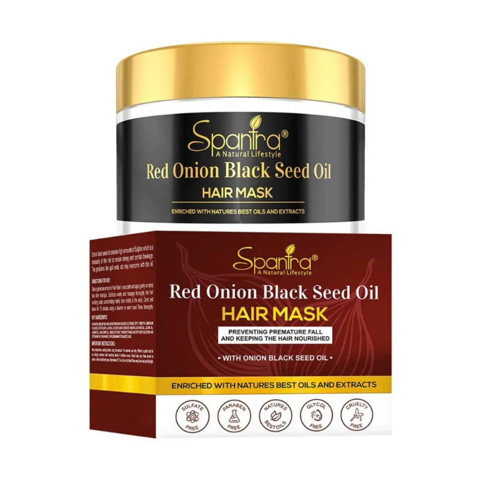 Spantra Red Onion Black Seed Oil Hair Mask