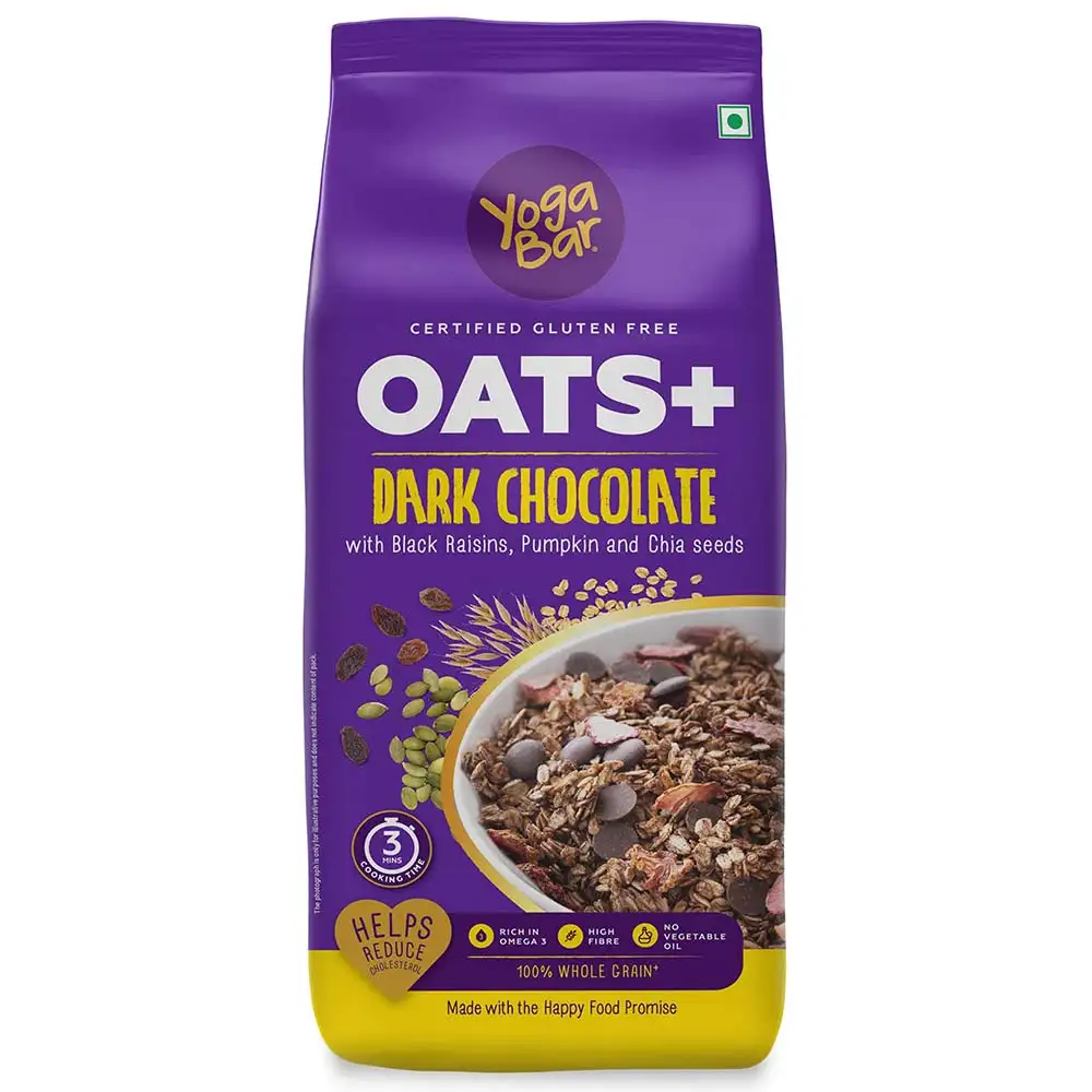 Yogabar Oats+,  1 kg  Dark Chocolate