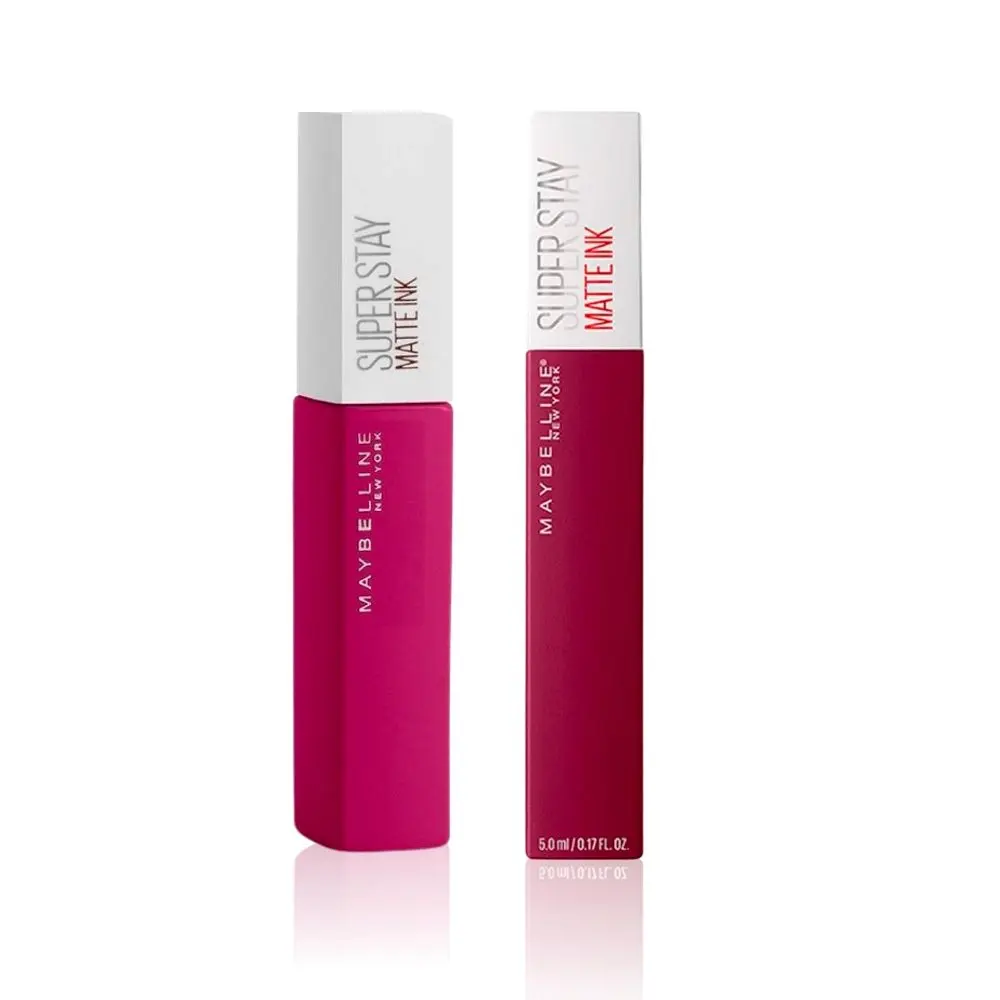 Maybelline New York Super Stay Matte Ink Liquid Lipstick, 120 Artist, 5g + 115 Founder 5 g