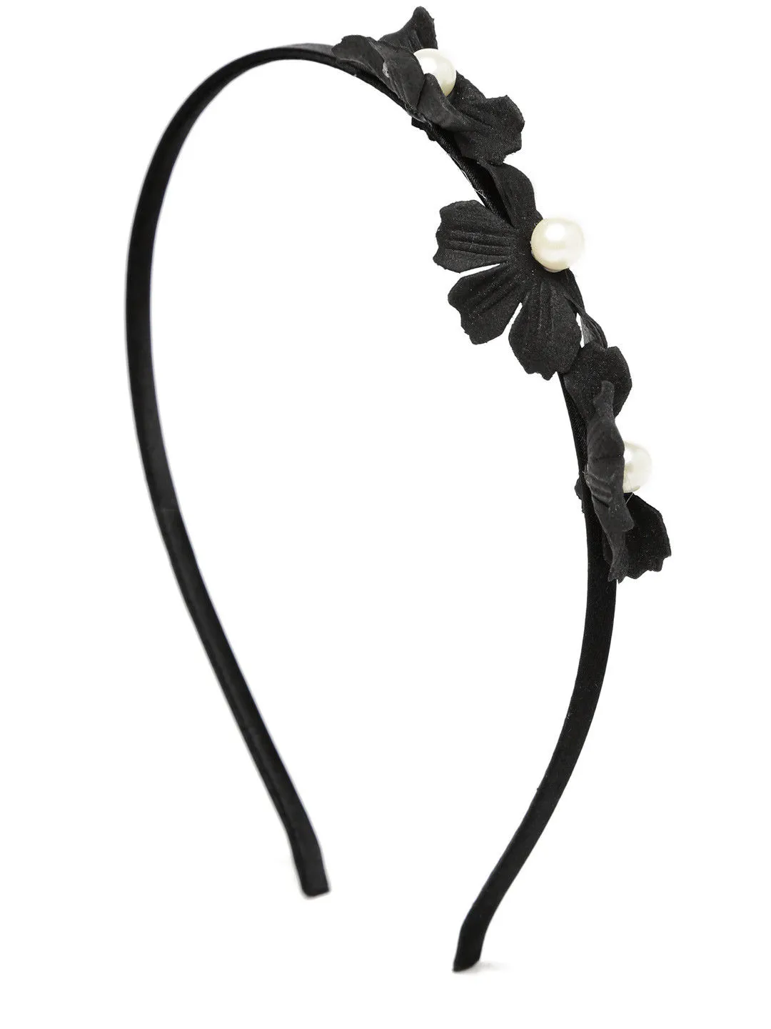 Toniq Black Daisy Hair Band