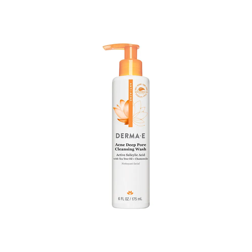 Derma E Acne Deep Pore Cleansing Wash