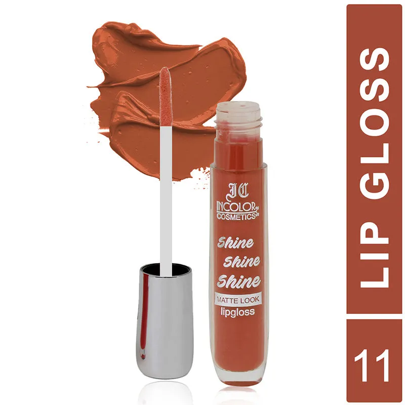 Incolor Shine Shine Shine Matte Lip Gloss - 11