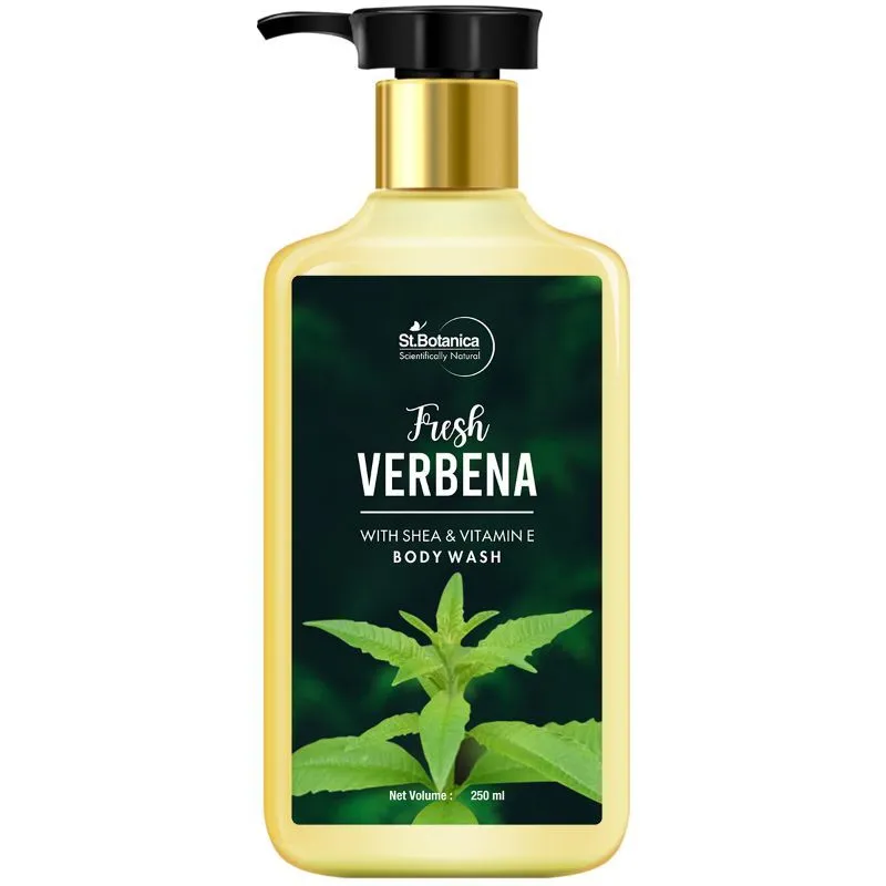 St.Botanica Fresh Verbena Body Wash - With Shea & Vitamin E