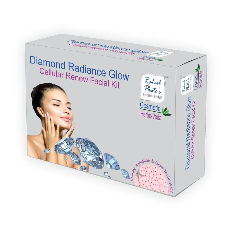 Rahul Phate's Research Product Diamond Radiance Glow Facial Kit - Small