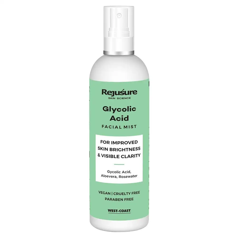 Rejusure Glycolic Acid Face Mist,  100 ml  Aloevera Rosewater