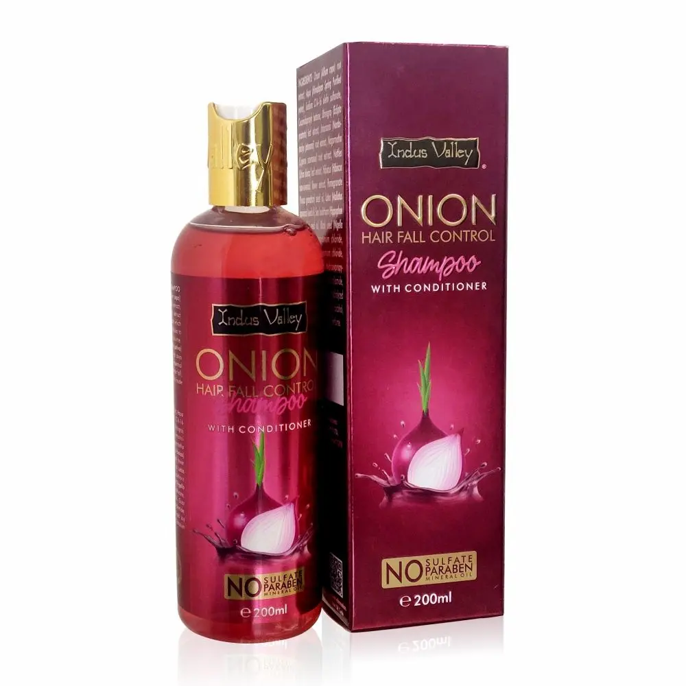 Indus valley onion hair fall control shampoo with conditioner