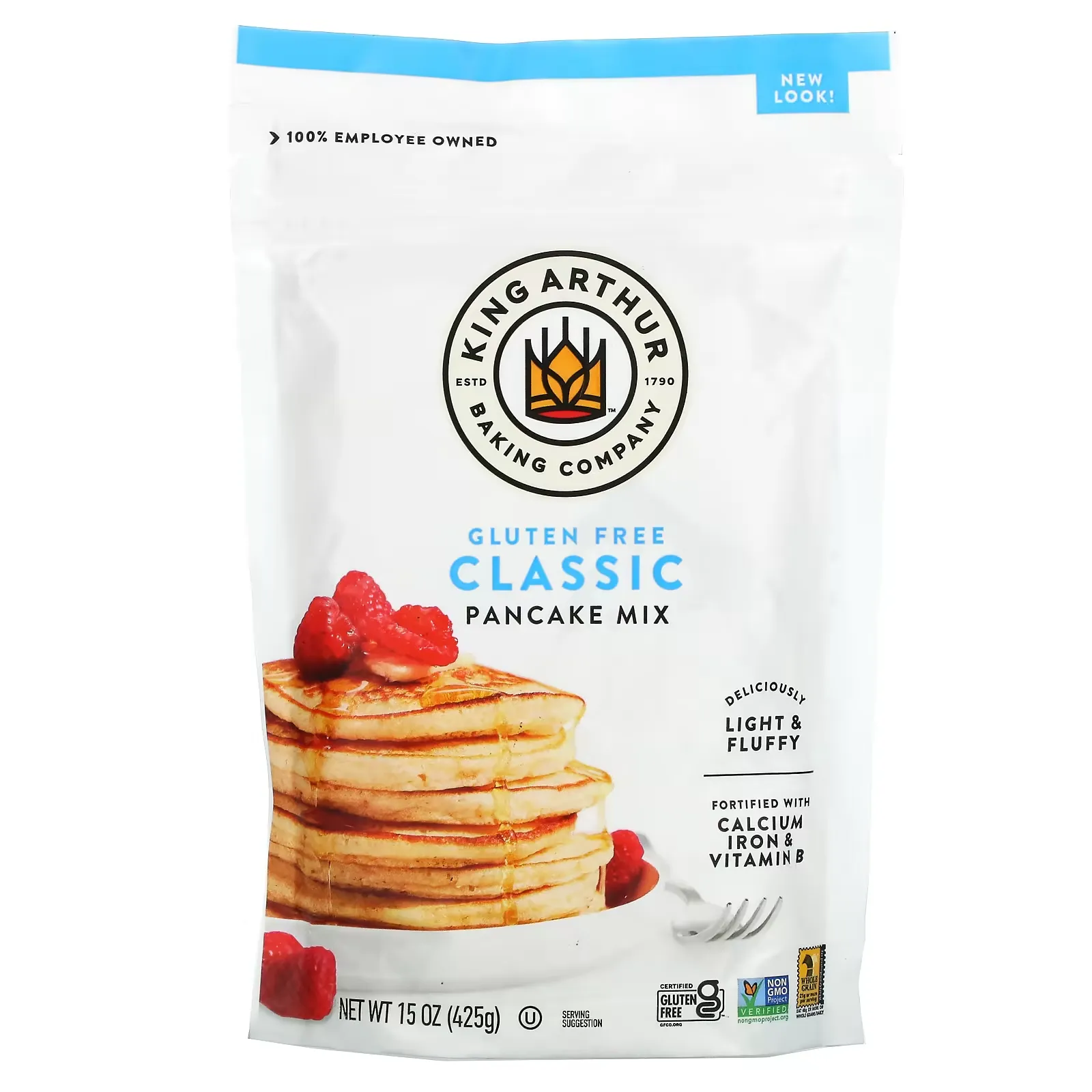 Classic Pancake Mix, Gluten Free, 15 oz (425 g)