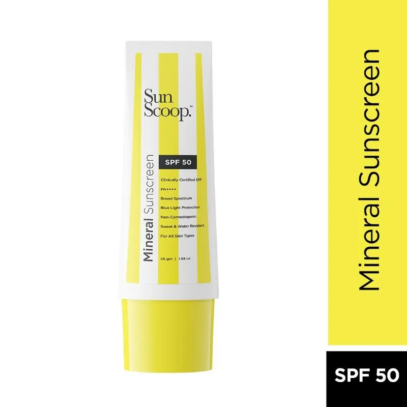 SunScoop Mineral Sunscreen SPF 50 - All Skin Types