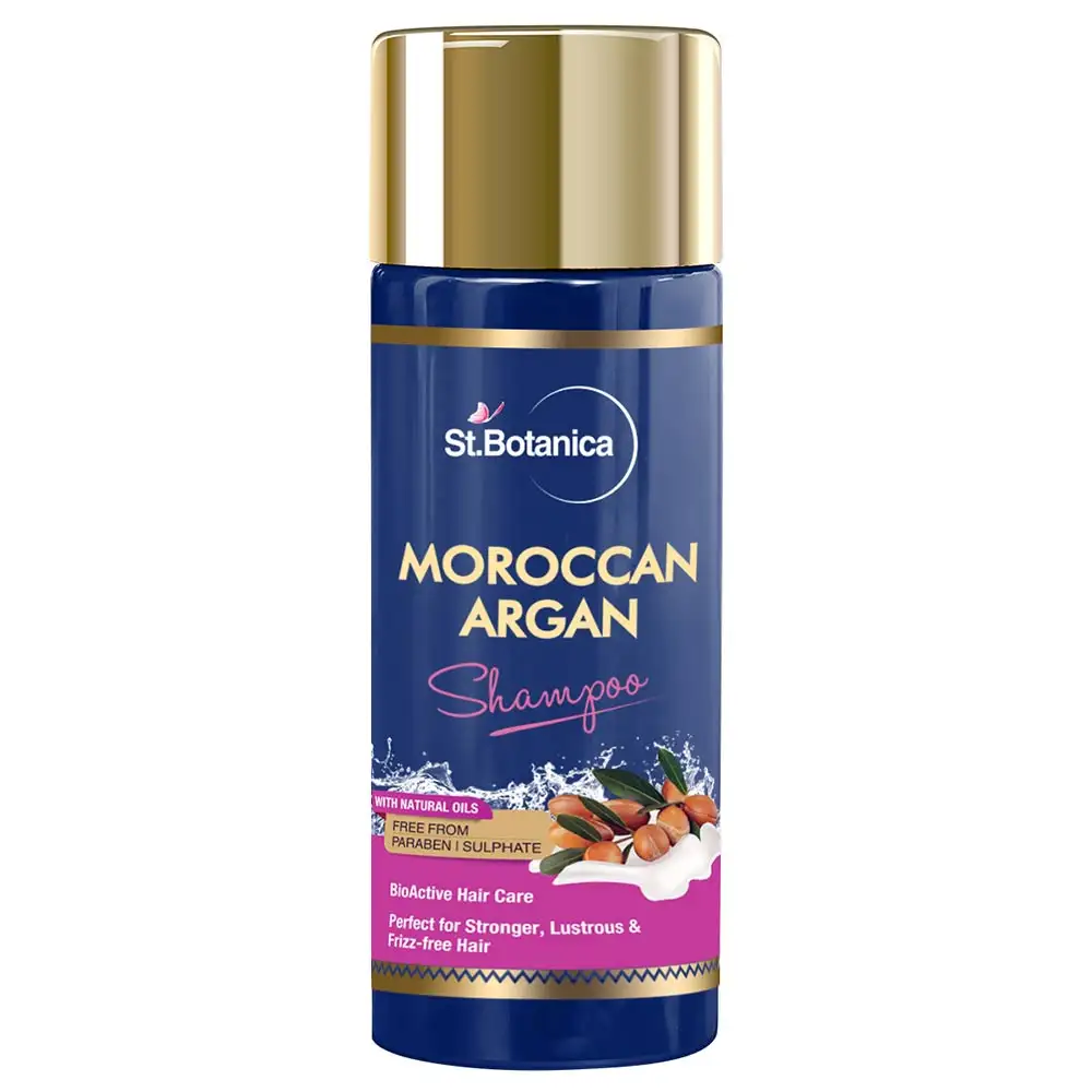 St.Botanica Moroccan Argan Hair Shampoo,  50 ml  with Natural Oils