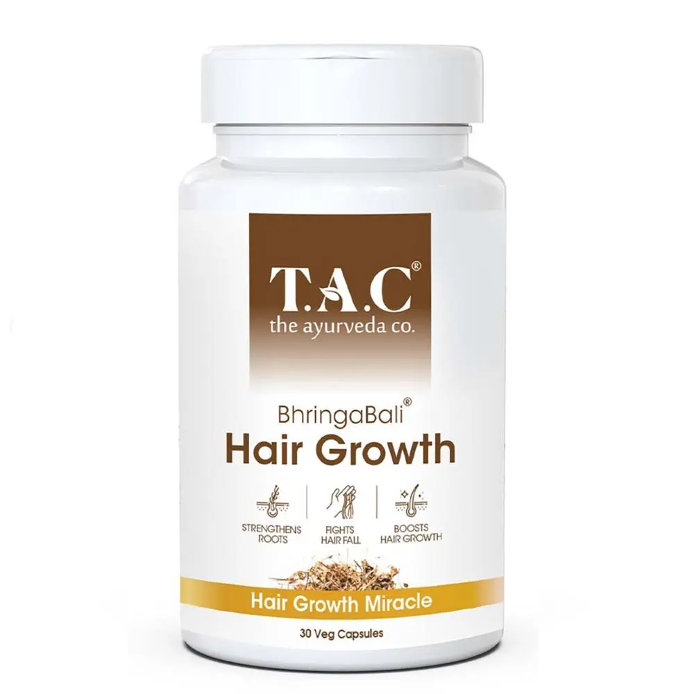 TAC - The Ayurveda Co. BhringaBali Hair Growth Miracle 30 Veg Capsules