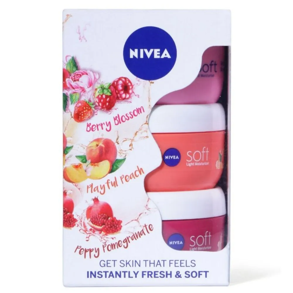 Nivea Soft Combo Pack Of 3