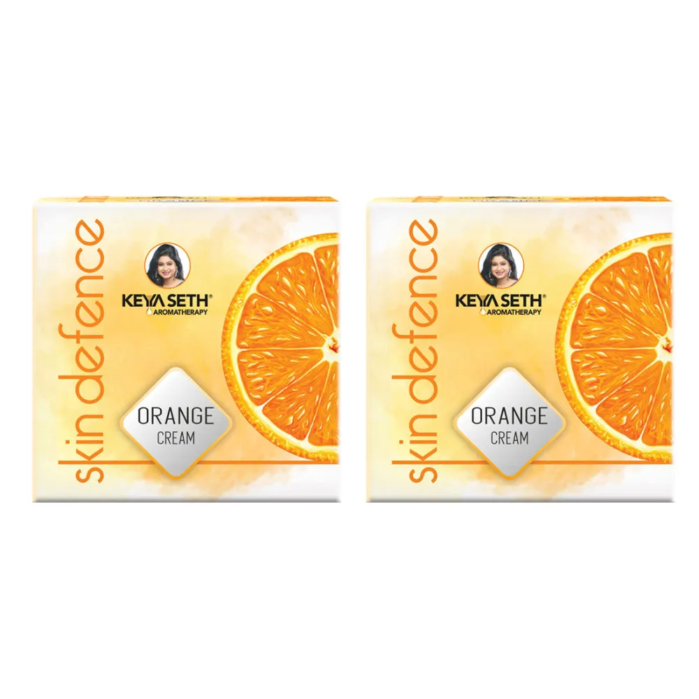 Keya Seth Aromatherapy Skin Defence Orange Cream - Pack of 2