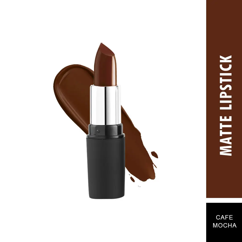 Swiss Beauty Pure Matte Lipstick 225 Cafe Mocha (3.8 g)