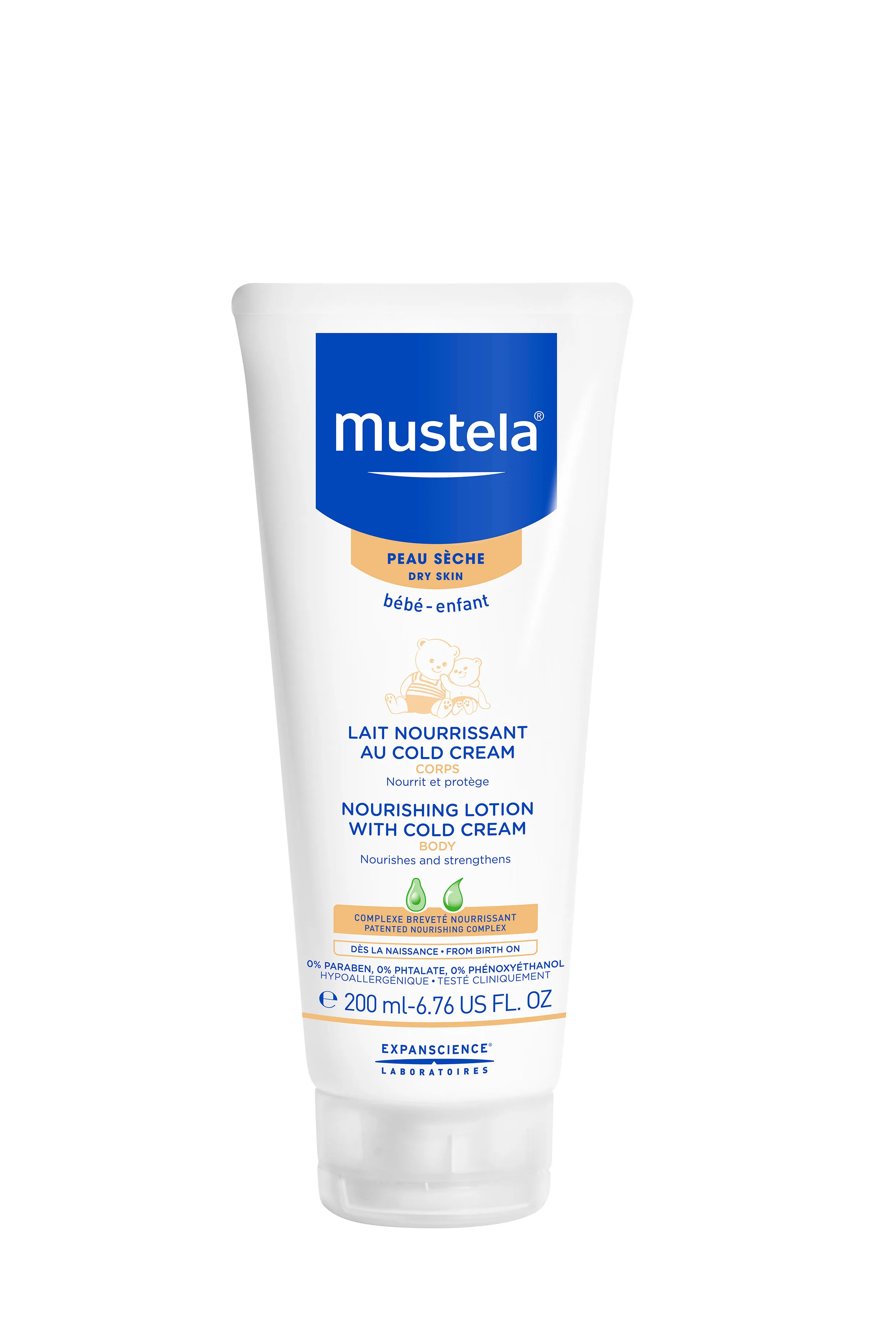 Mustela Nourishing Lotion With Cold Cream 200Ml