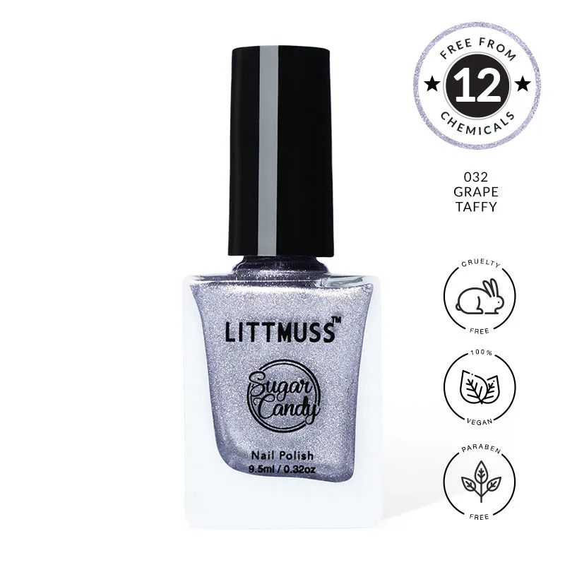 Littmuss Nail Polish Sugar Candy Nail Paint - Grape Taffy - 032