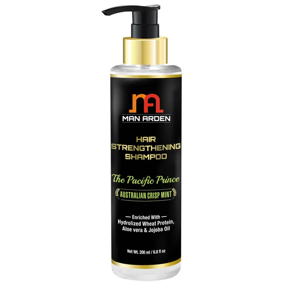 Man Arden Hair Strengthening Shampoo,  200 ml  The Pacific Prince