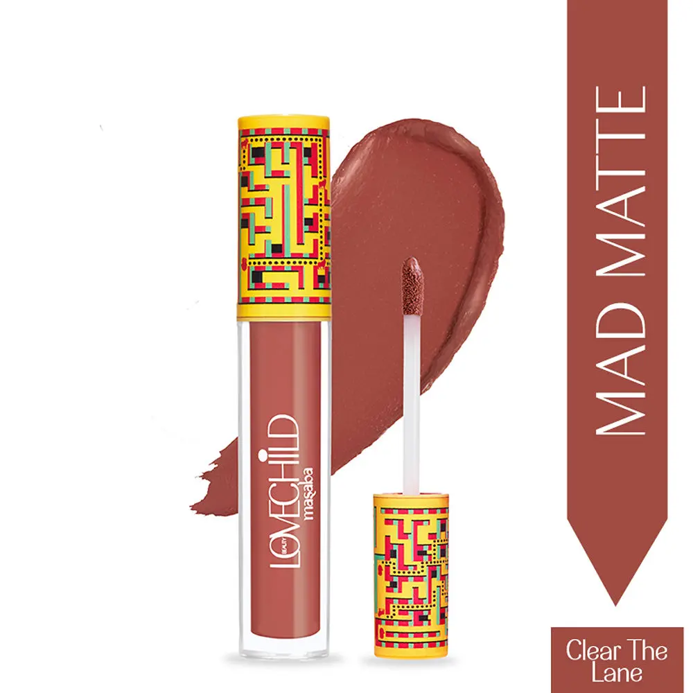 LoveChild Masaba - Game On! - 11 Clear The Lane - Mad-Matte Liquid Lipstick