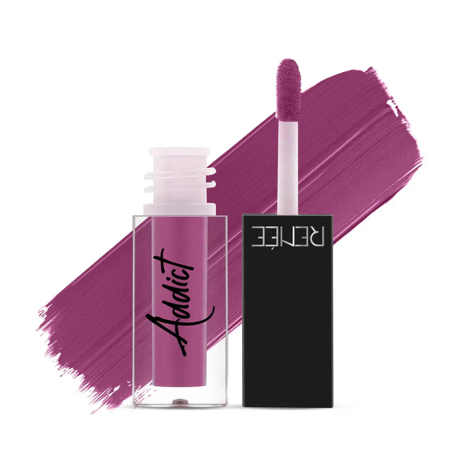 RENEE Addict Liquid Lip Tint Wine Berry, 2ml