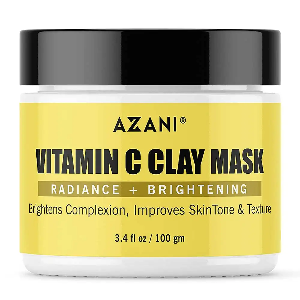 Azani Active Care Vitamin C Clay Mask,  100 g  Radiance + Brightening